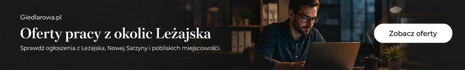 Oferty pracy z okolic Leajska