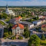 mapa Nowej Sarzyny - dojazd najważniejsze miejsca