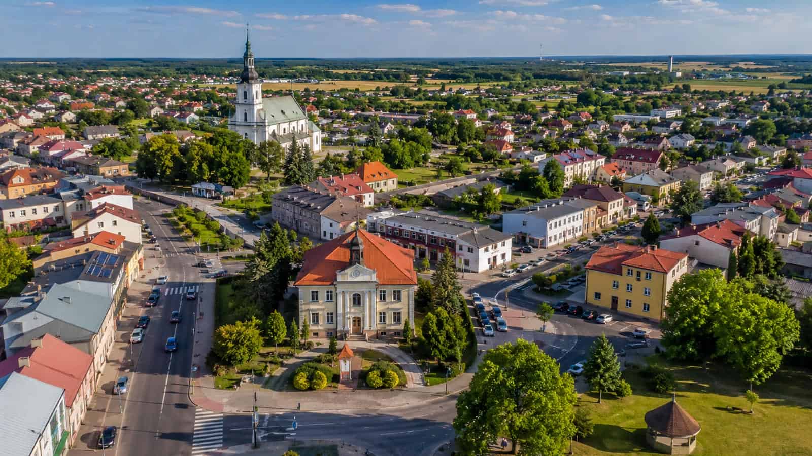 mapa Nowej Sarzyny - dojazd najważniejsze miejsca